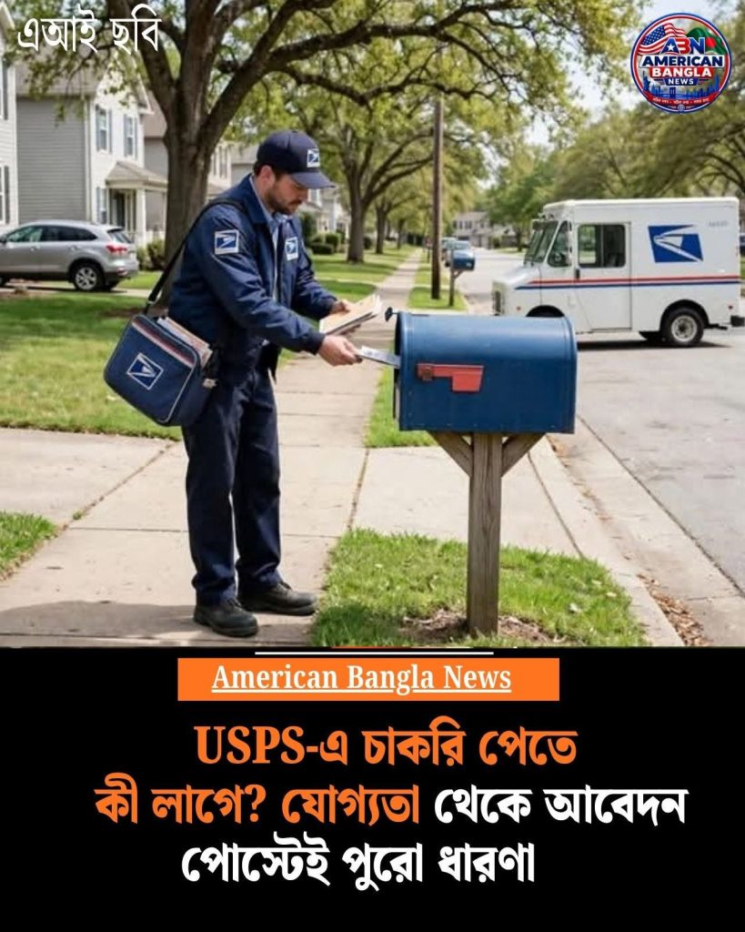 ইউএসপিএস (USPS) ড্রাইভিং জব ২০২৬: ফ্রন্ট ডেস্ক থেকে ডেলিভারি ব্যাকগ্রাউন্ডের তথ্য ও আবেদন প্রক্রিয়া